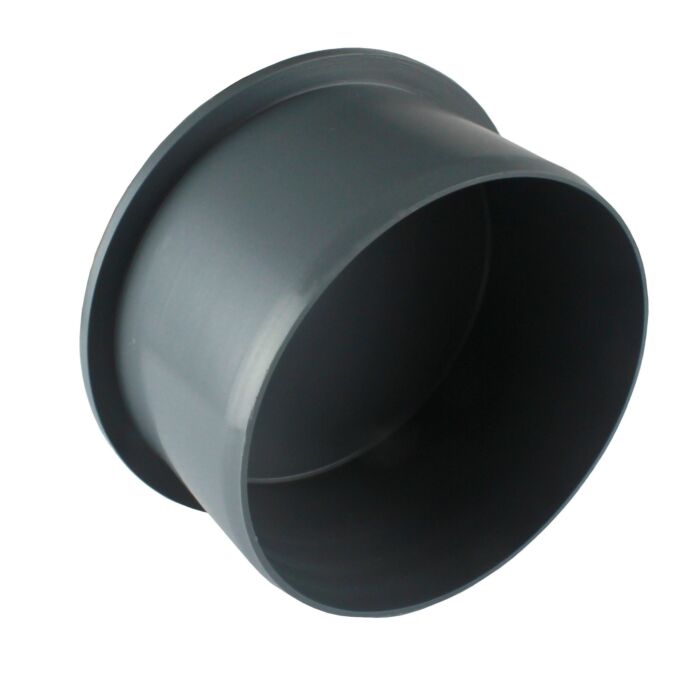 PP eindkap zwart spie 40 mm