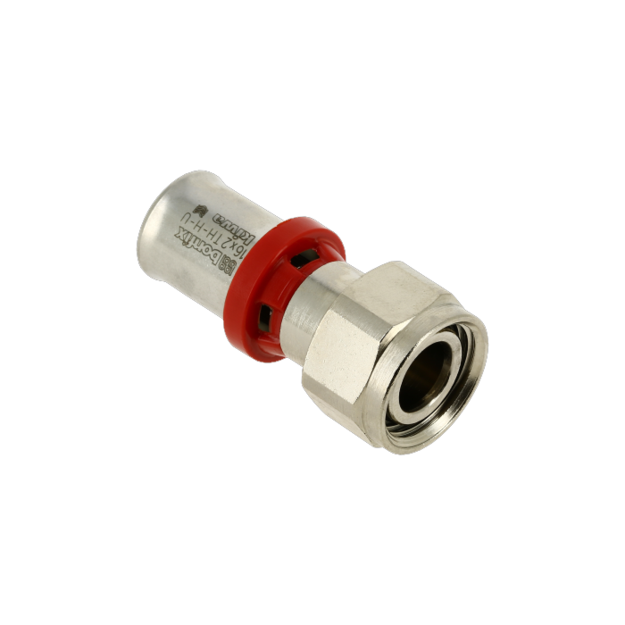 Bonfix Alu-pers 2-delige perskoppeling euroconus 16 mm x 1/2" vertind