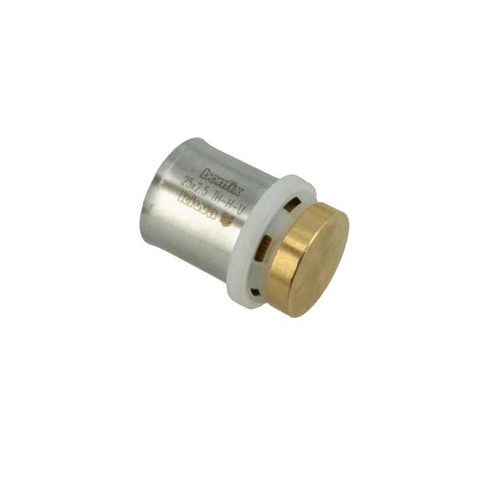 Bonfix Alu-pers eindkap 25 mm