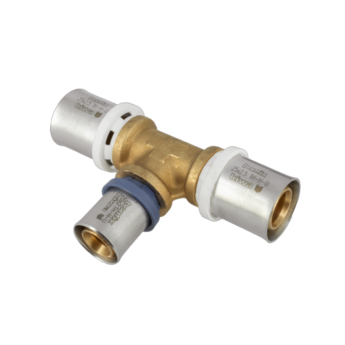 Bonfix Alu-pers verloop T-stuk 25 x 20 x 25 mm