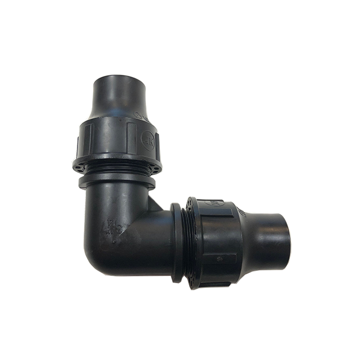 Druppelslang klemkoppeling knie