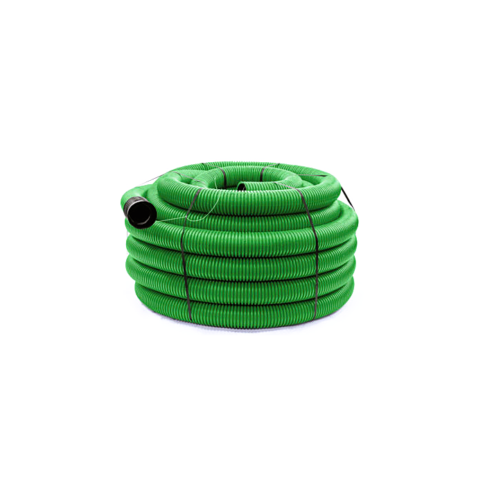 Kabelbeschermingsbuis voor glasvezel groen 40 mm rol 50 meter Kabelbeschermingsbuis voor glasvezel groen 40 mm rol 50 meter