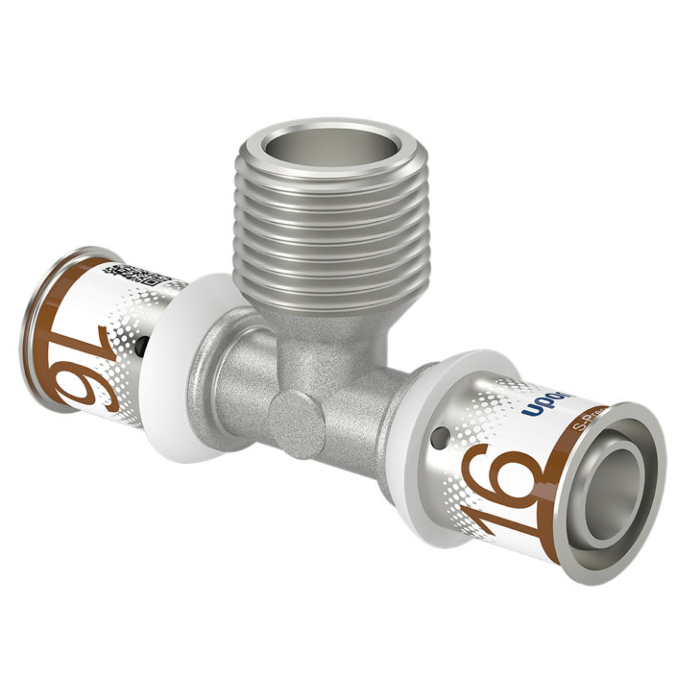 uponor-water-t-stuk-buitendraad-16mm uponor-water-t-stuk-buitendraad-16mm
