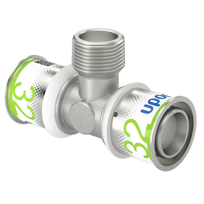 uponor-water-t-stuk-buitendraad-32mm uponor-water-t-stuk-buitendraad-32mm