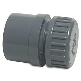 VDL PVC AFTAPSET 25mm x SCHROEFDOP ¾