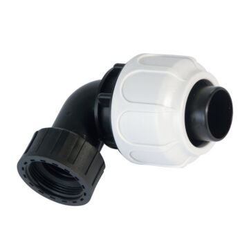 BD Fast zuigslangkoppeling knie binnendraad met wartel