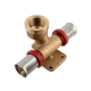 Bonfix Alu-pers muurplaat doorlopend