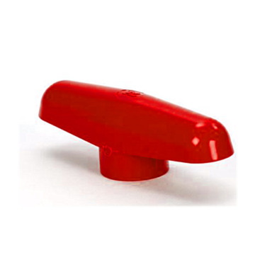 VDL Handgreep voor kogelkraan rood (nieuw model)